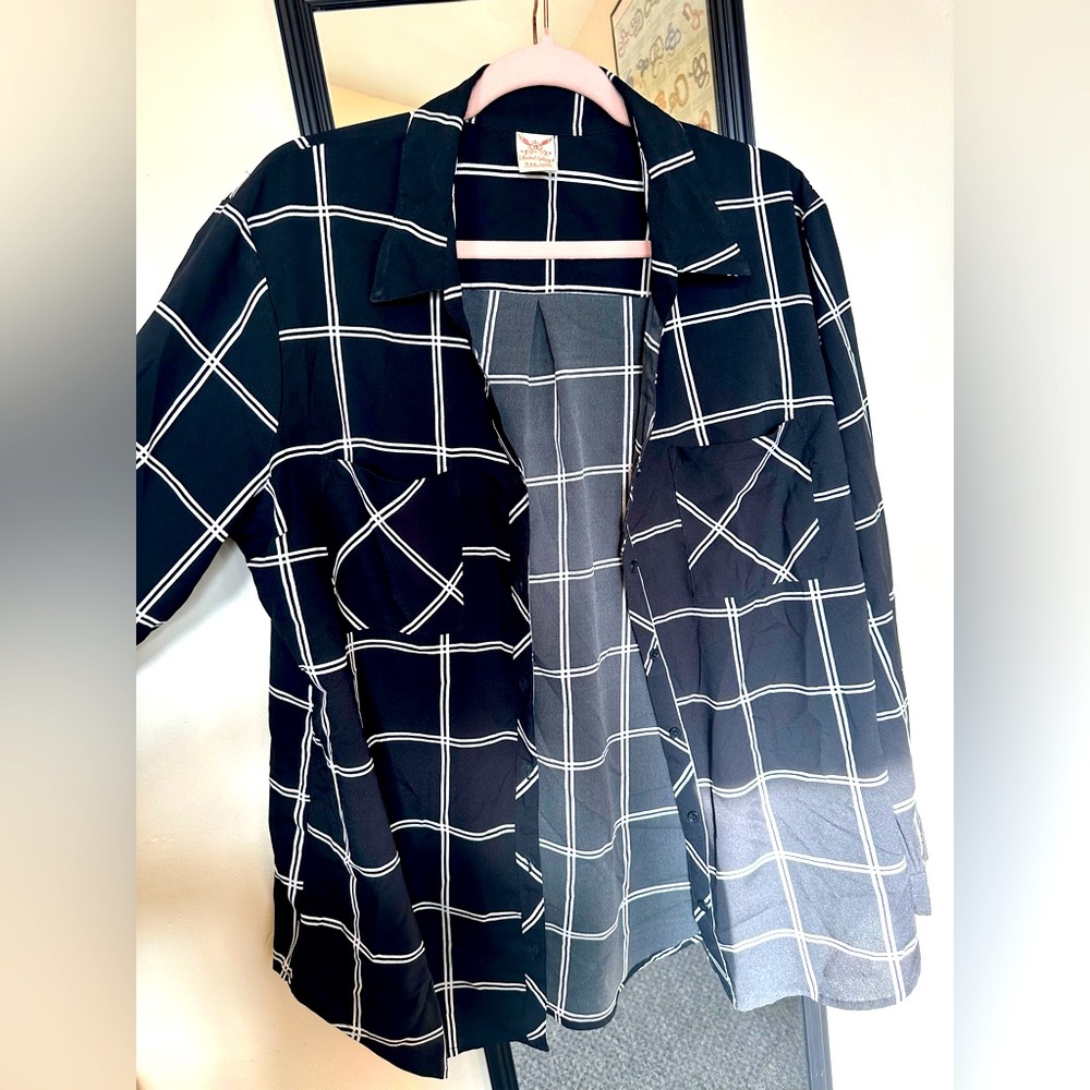 Faded Glory, Button Up Shirt, XXL (20)